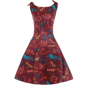 Scary Shoes - NWT Retro Dress